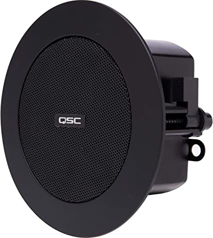 AD-C.SAT-BK Qsc ad-C-Sat-Bk bocina de plafón de 2.75 pulgadas de 25w